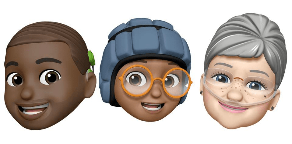 New Apple Accessibility Memoji