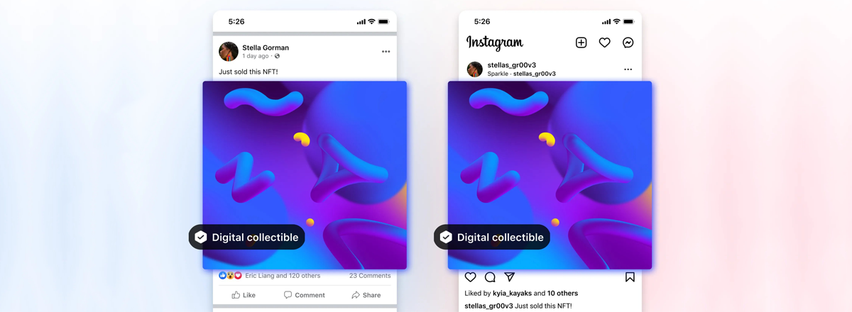 Meta Now Lets Users Share Their NFTs on Both Facebook and Instagram