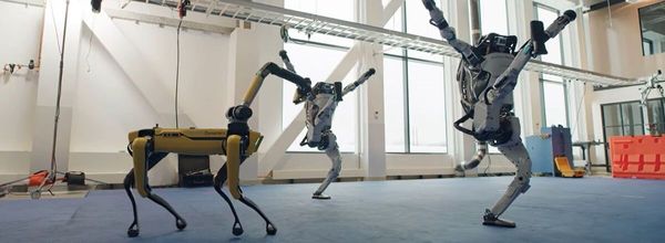 Boston Dynamics Robots Showed Its Dance